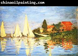 Claude Monet The Regatta at Argenteuil